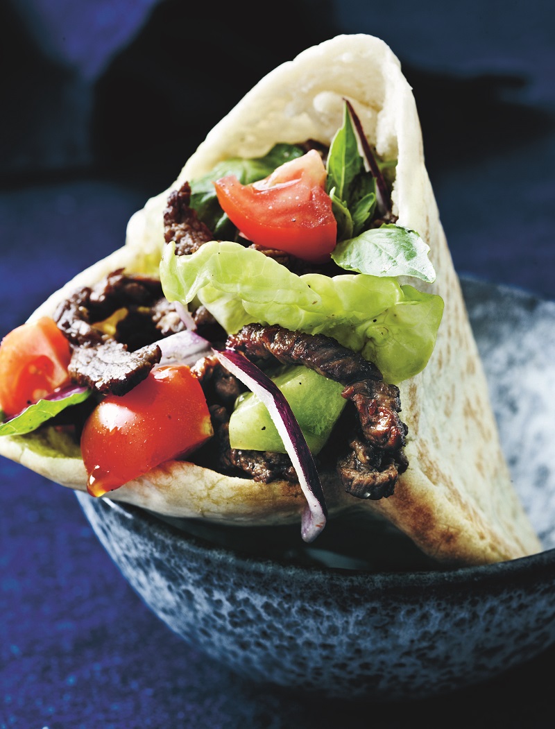 shawarma opskrift med pitabrød