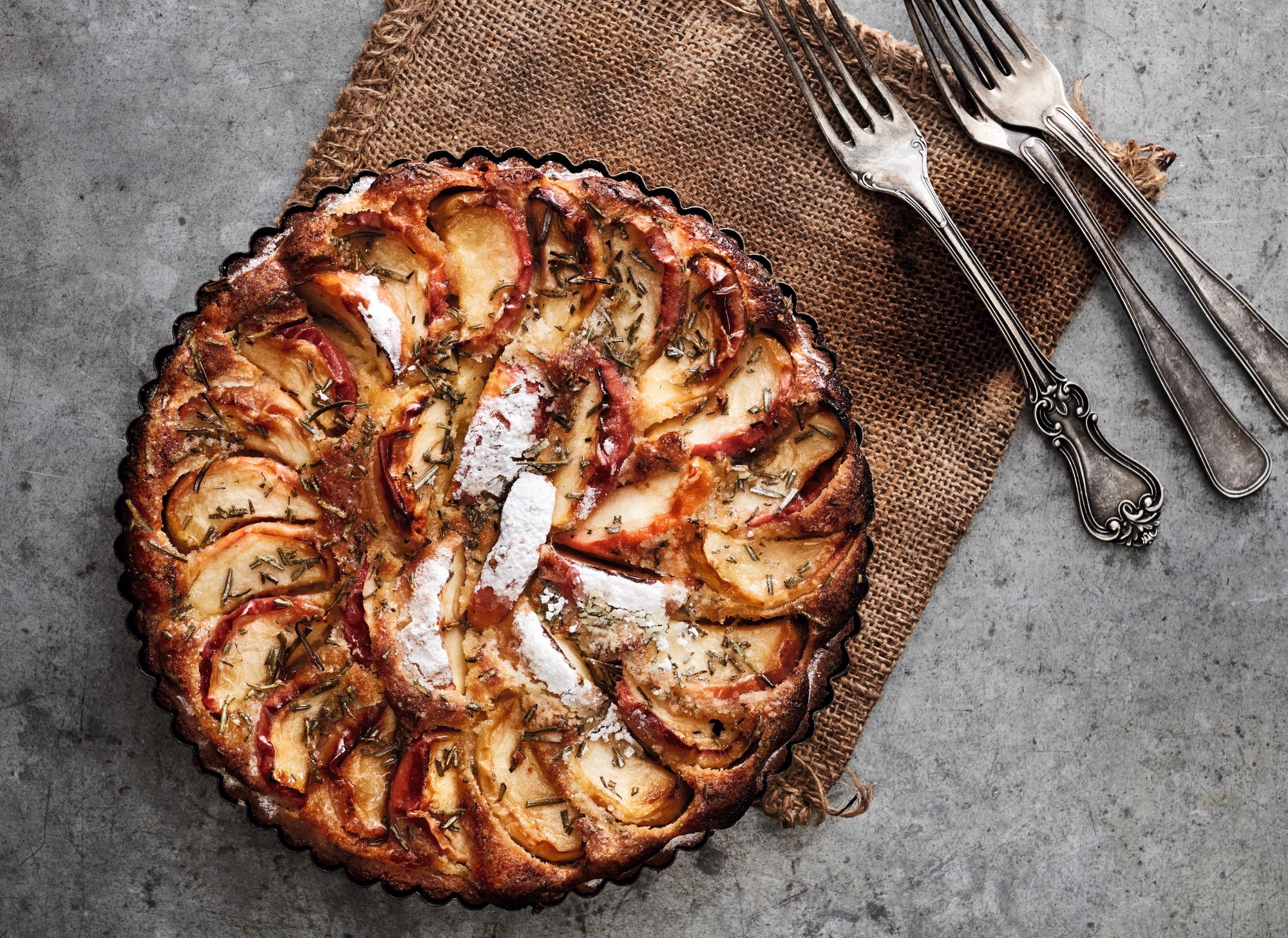 Opskrift på æbletærte uden gluten