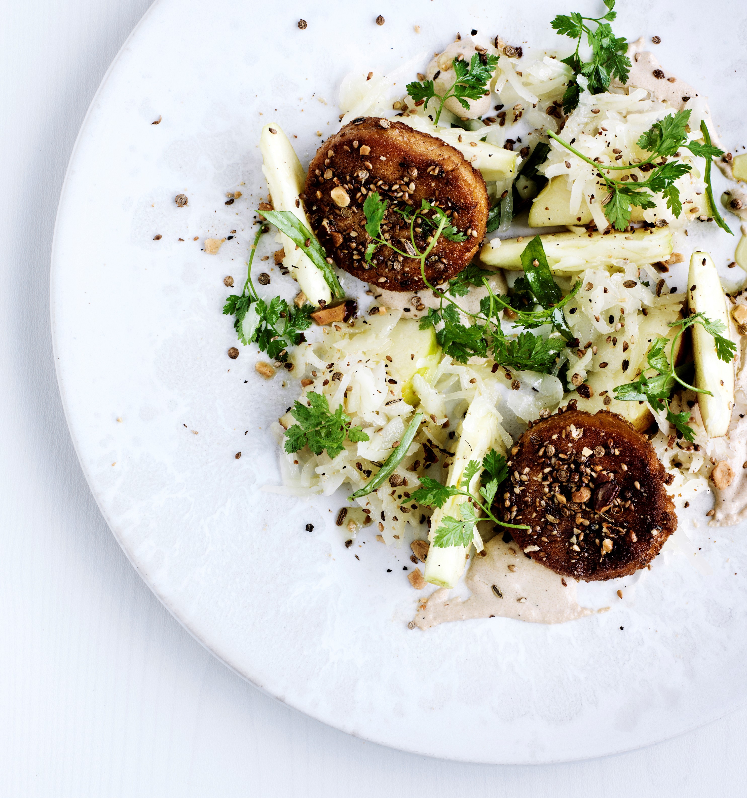Opskrift på salat af fermenteret hvidkål