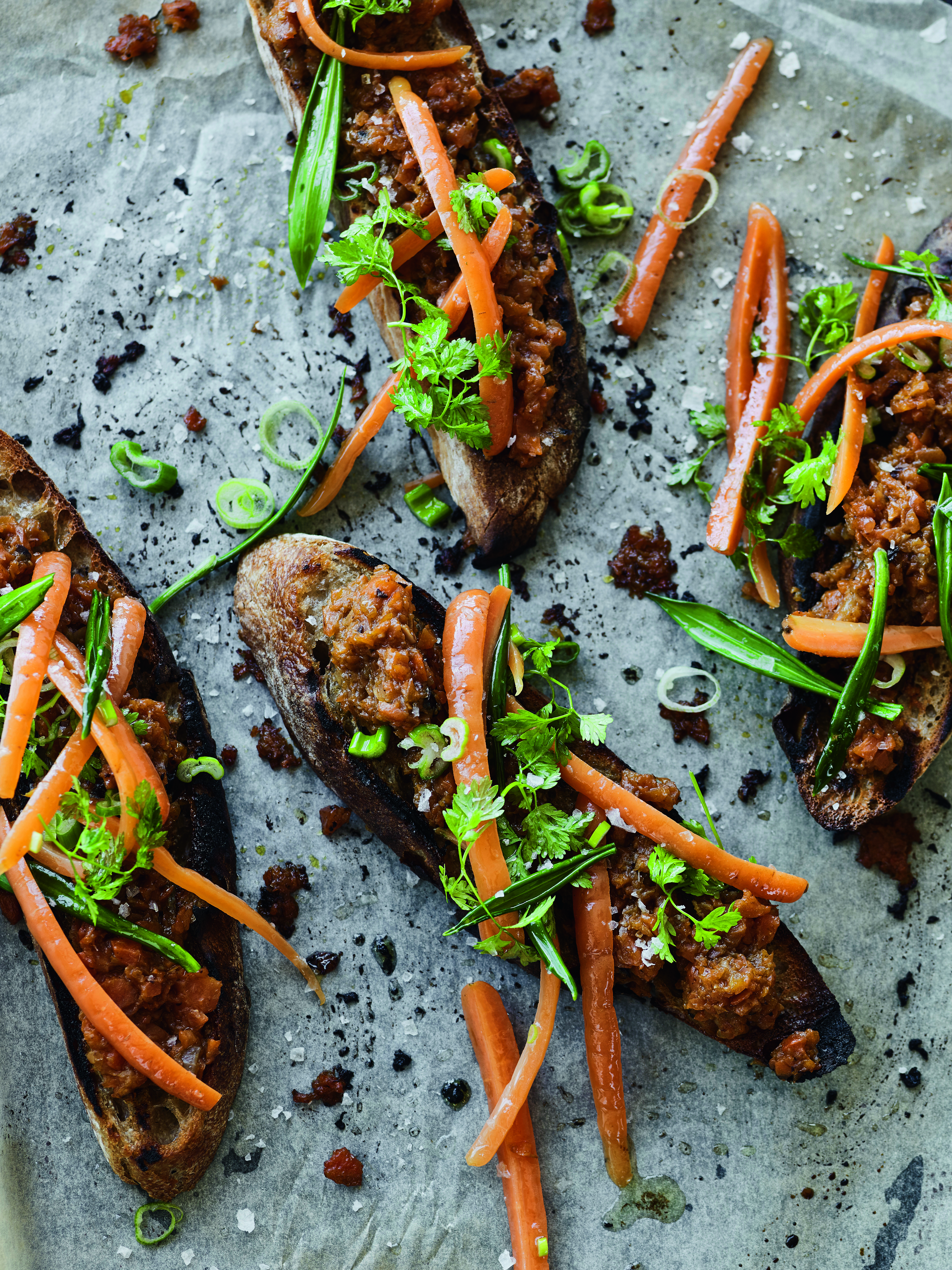 Fermenterede gulerødder og gulerødspure