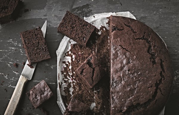 Chokoladekage med rødbede