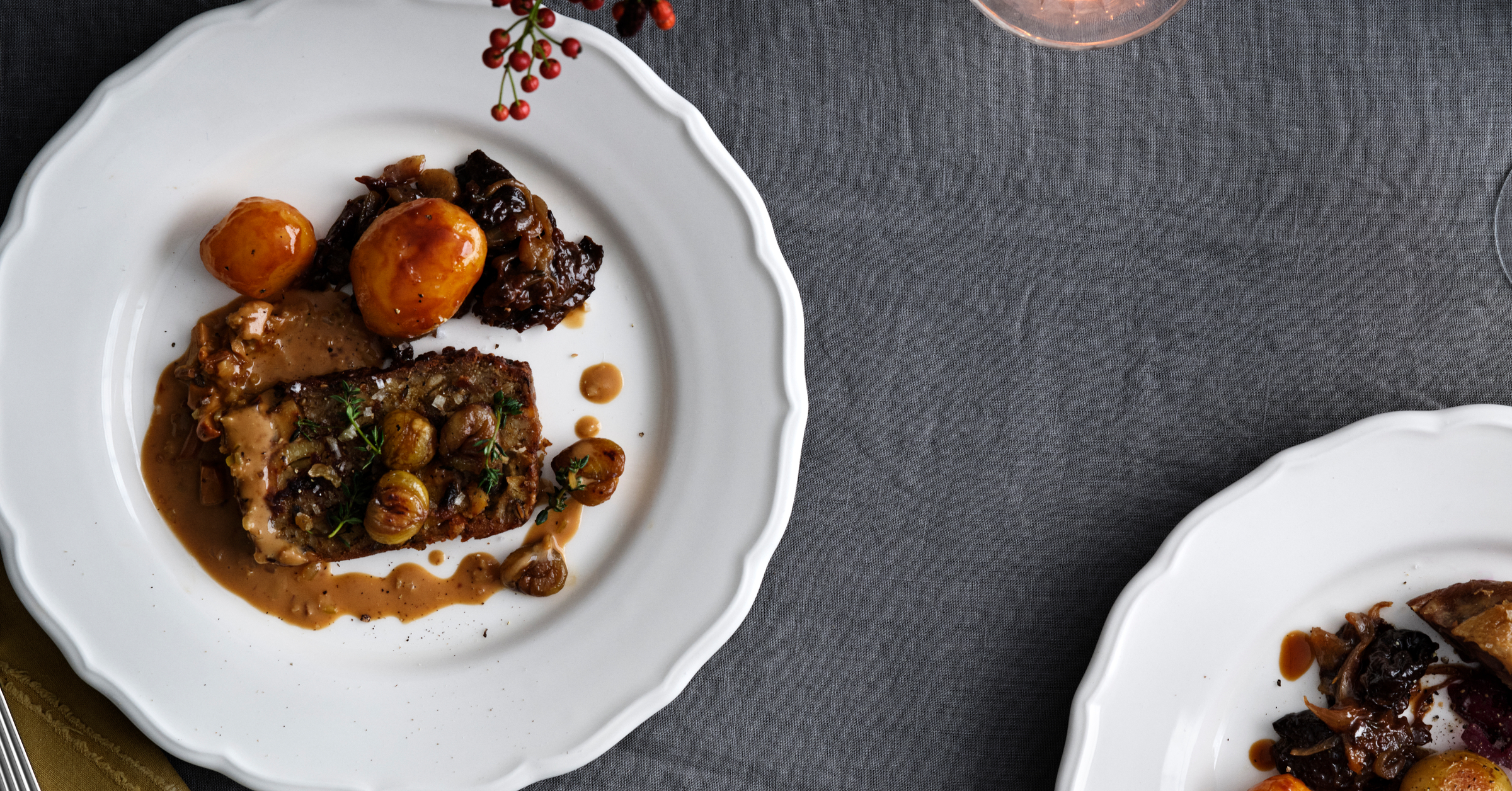 Mortens aften - vegetar menu - hovedret 