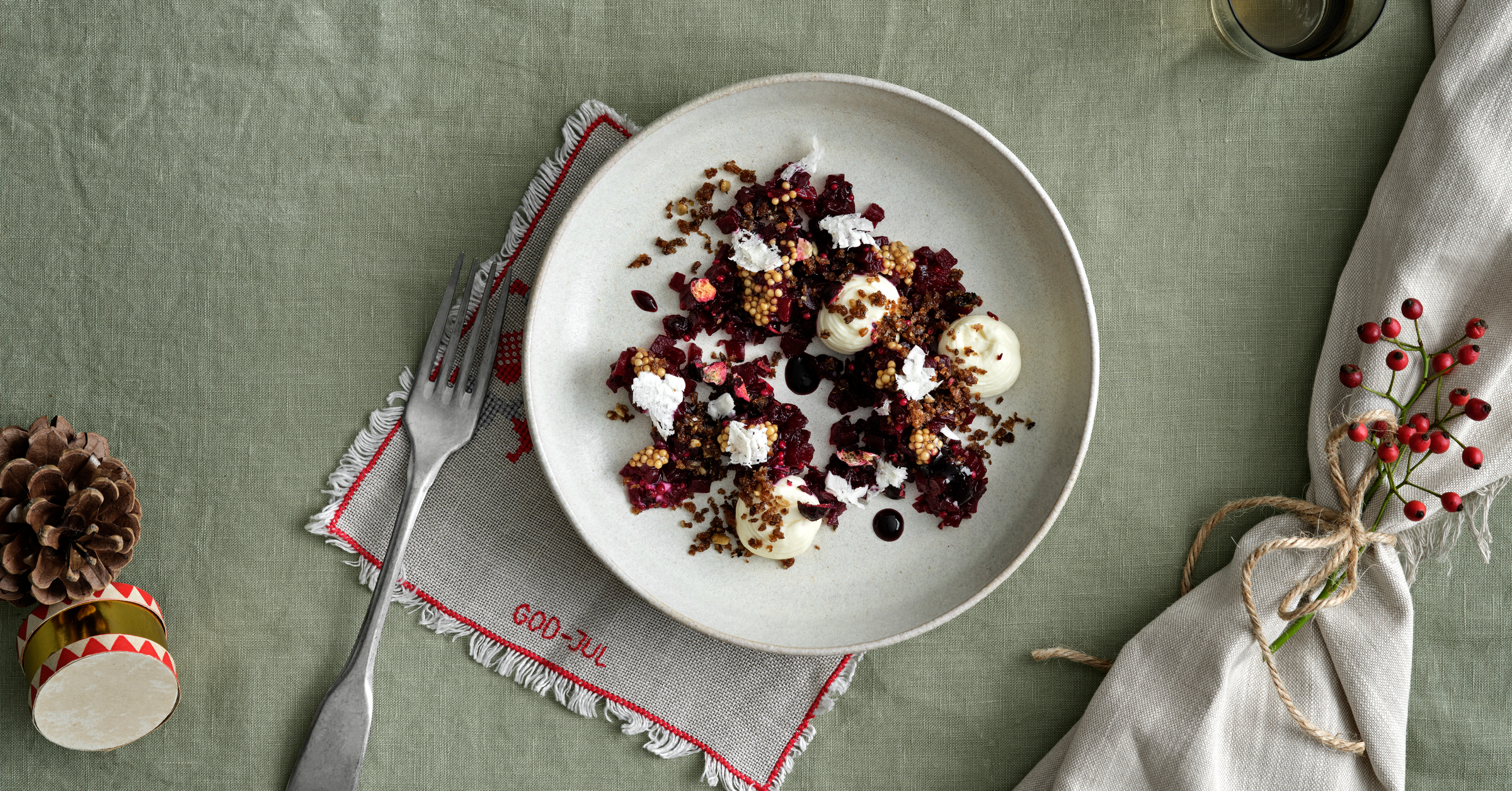 Juleaften - tilvalg - vegetarisk forret