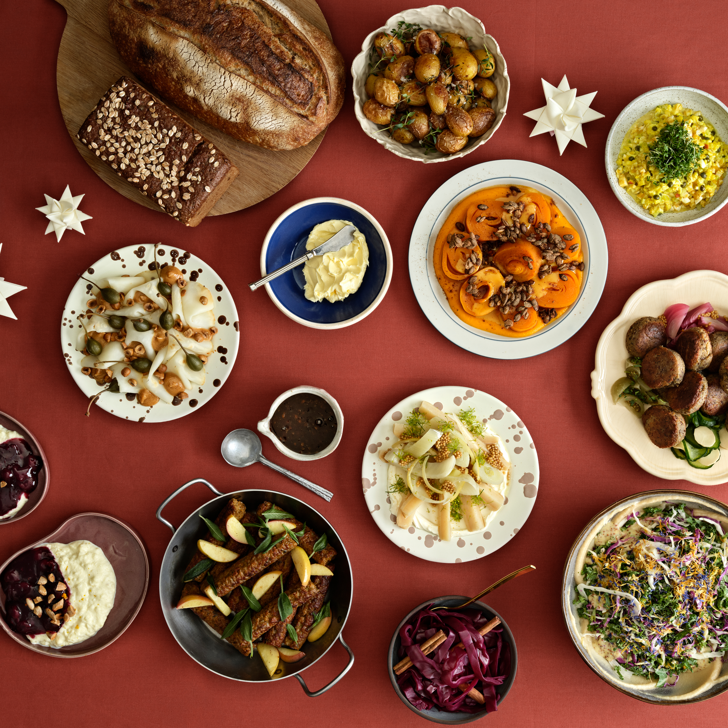 Meyers vegetariske julefrokost