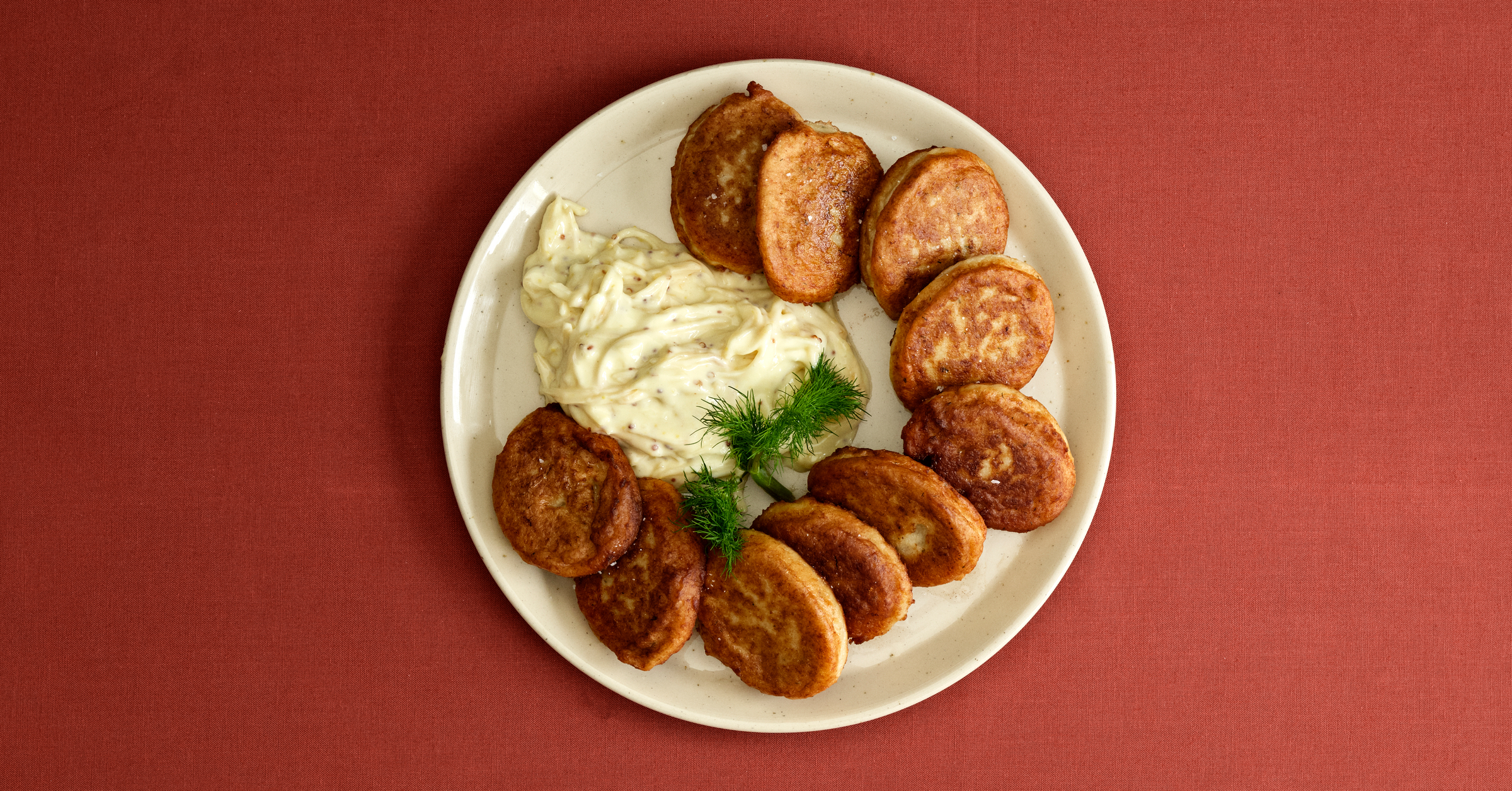Julefrokost - tilvalg - fiskefrikadeller