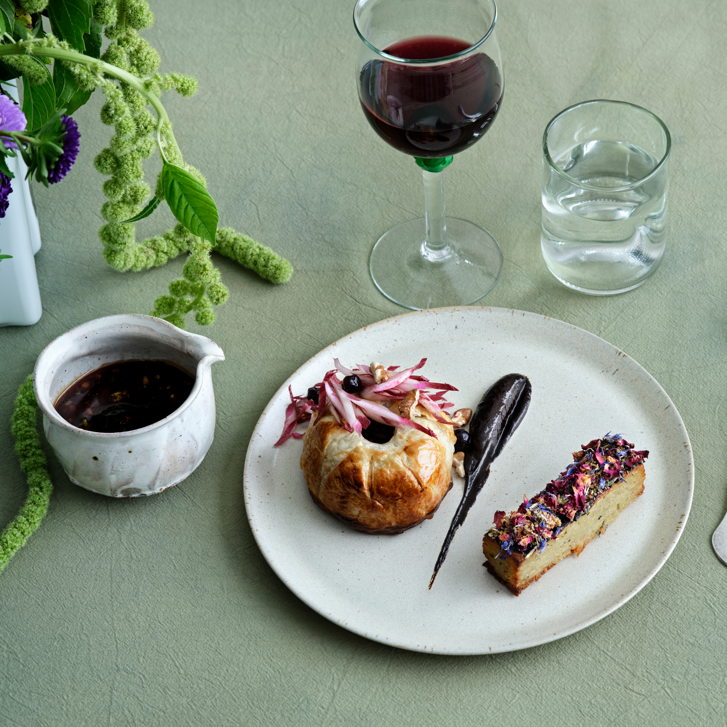 Nytårsmenu - vegetarisk hovedret 