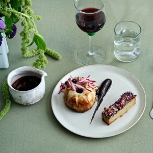Nytårsmenu - vegetarisk hovedret 
