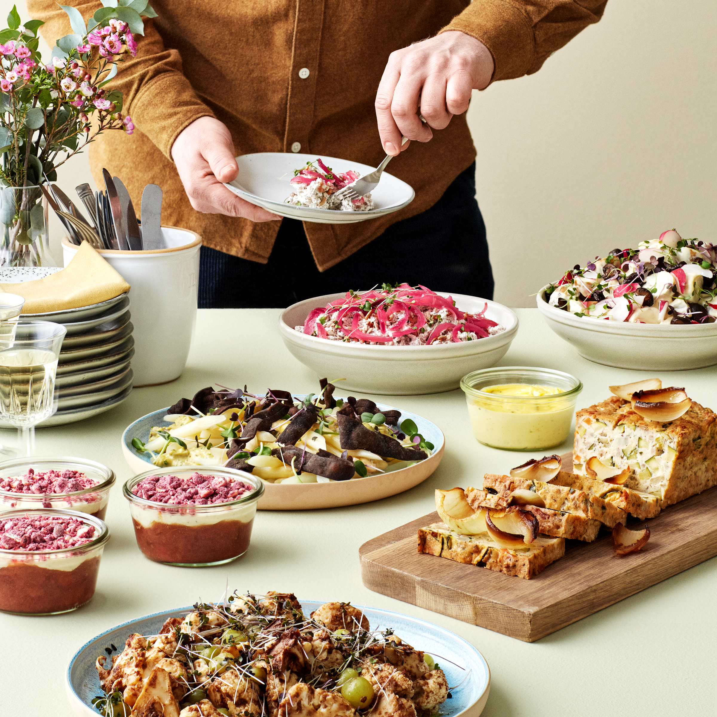 Vegetarisk buffet 
