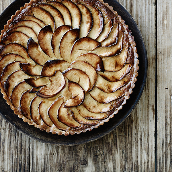 Æblekagetærte opskrift fra Meyers