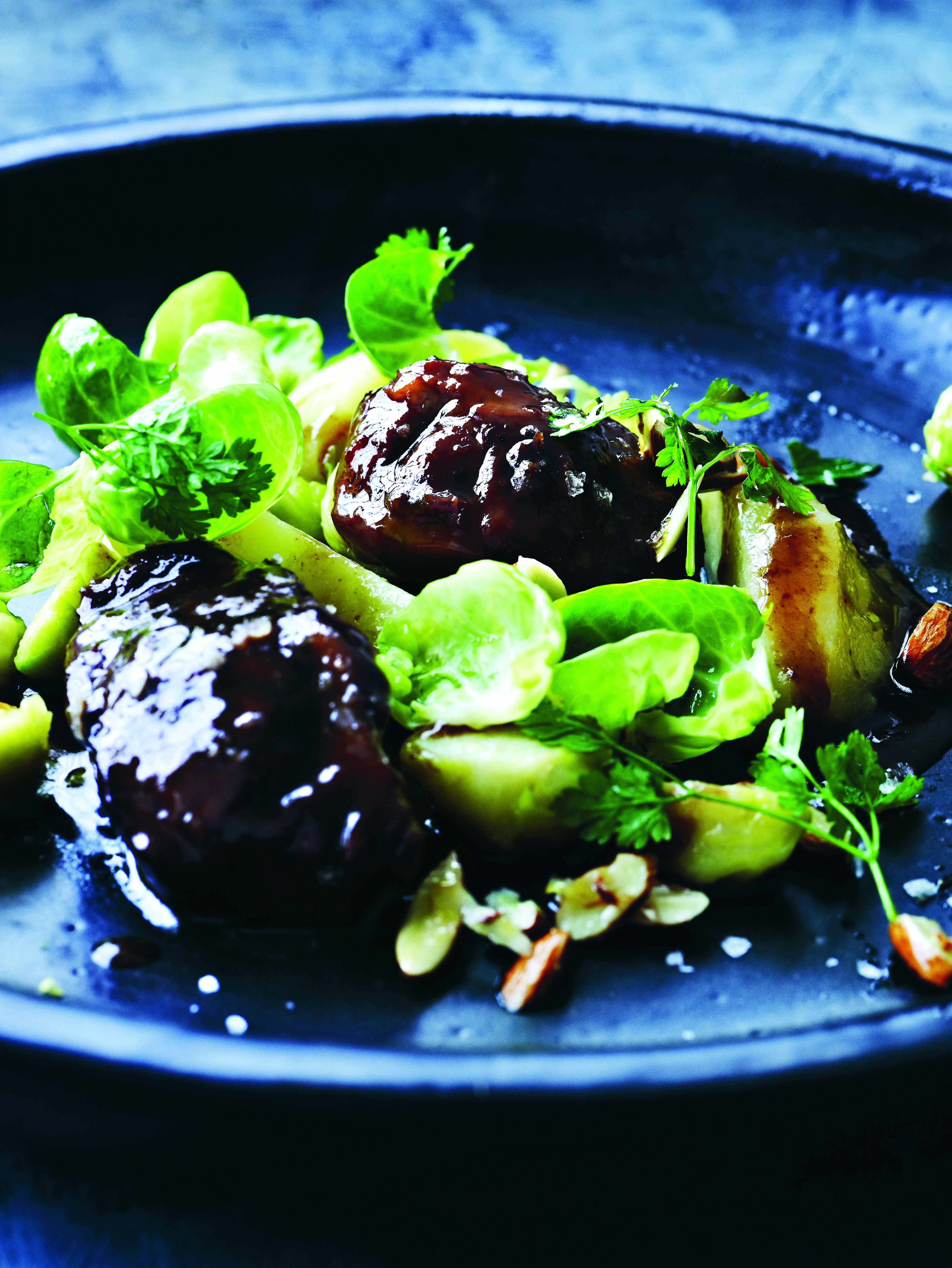 Braiserede svinekæber